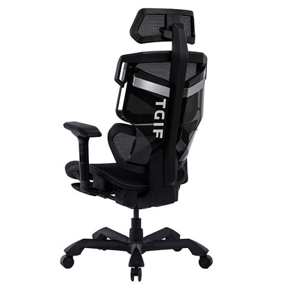 Picture showing a TGIF Ace Home black from the back side