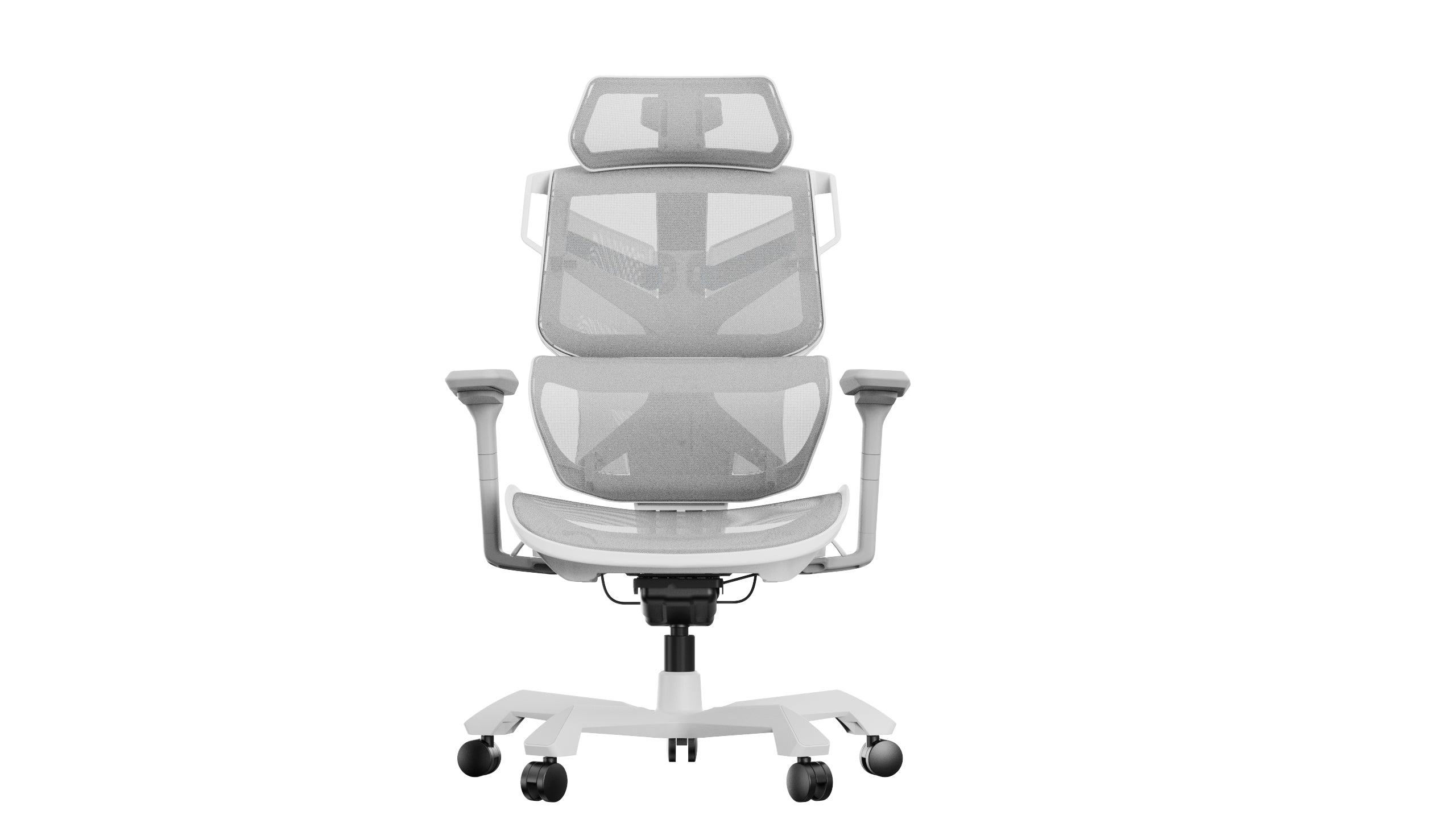 Picture showing a TGIF Ace Home white from the front