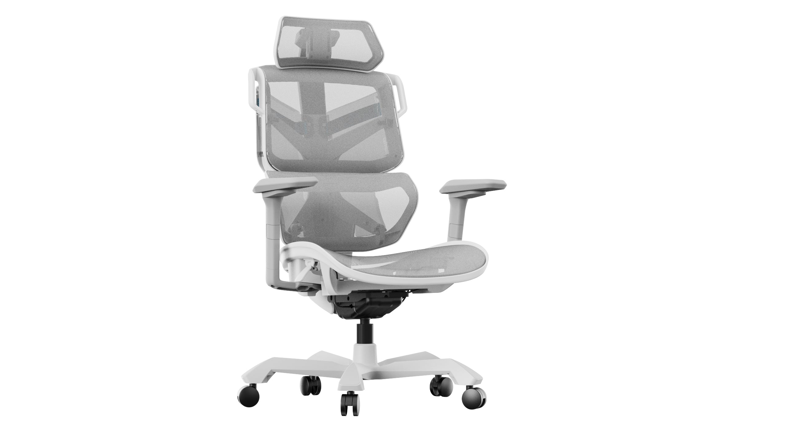 Picture showing a TGIF Ace Home white from the front side