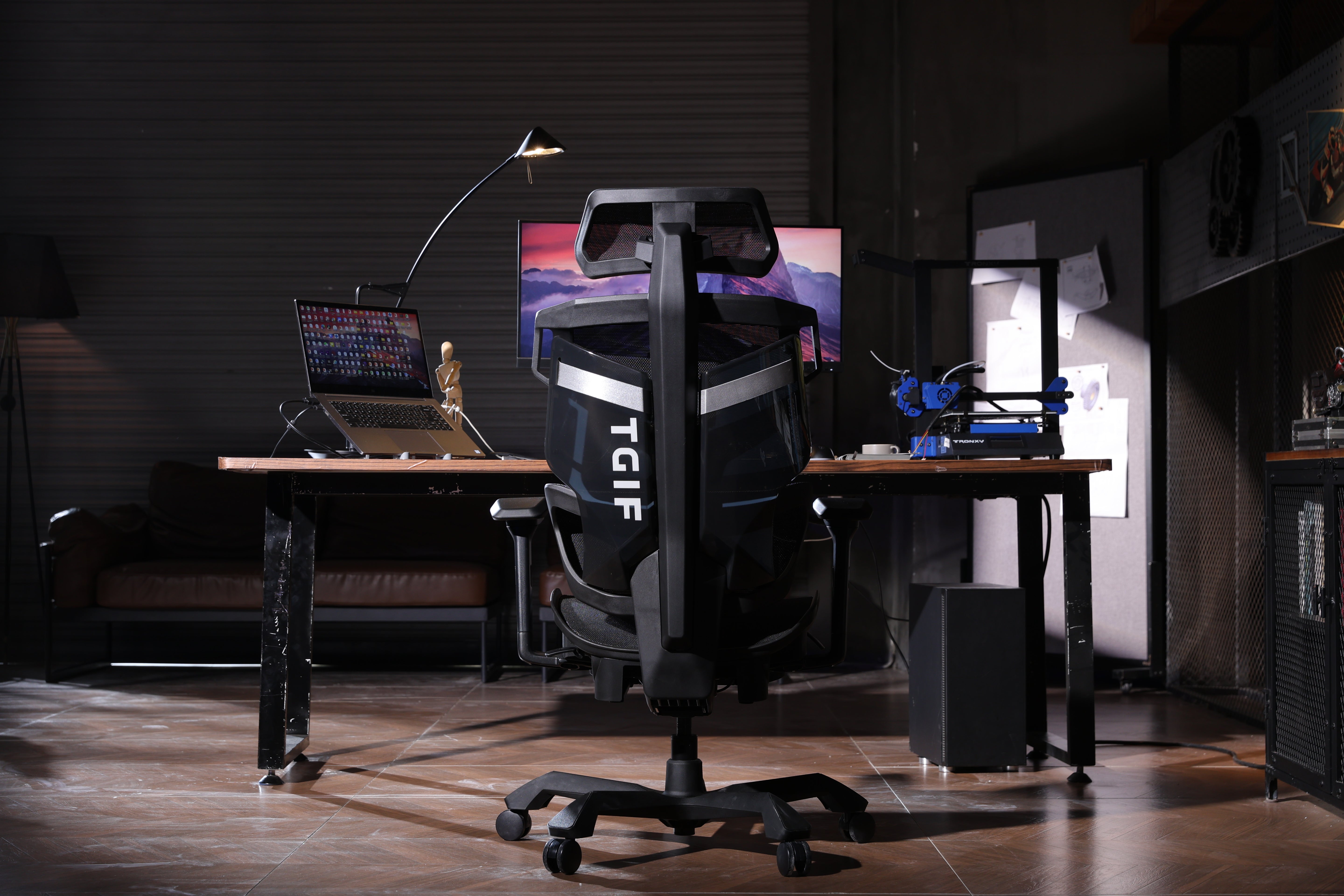 Picture showing the TGIF ACE Game Black from the back