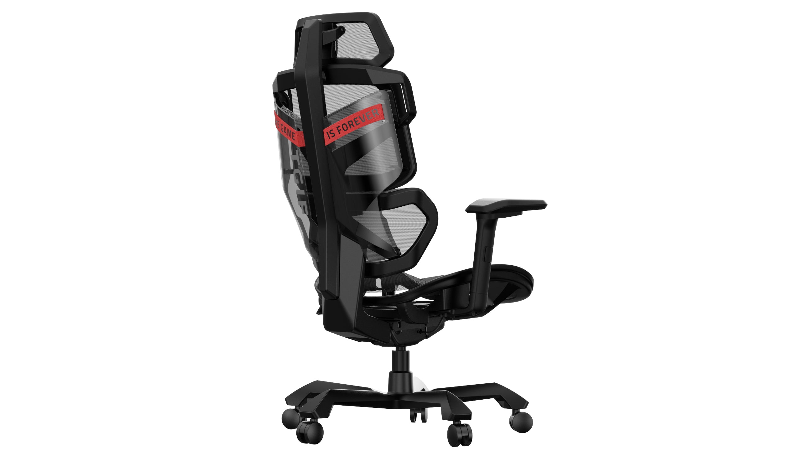 Picture showing the TGIF Ace Game Black from the back side 