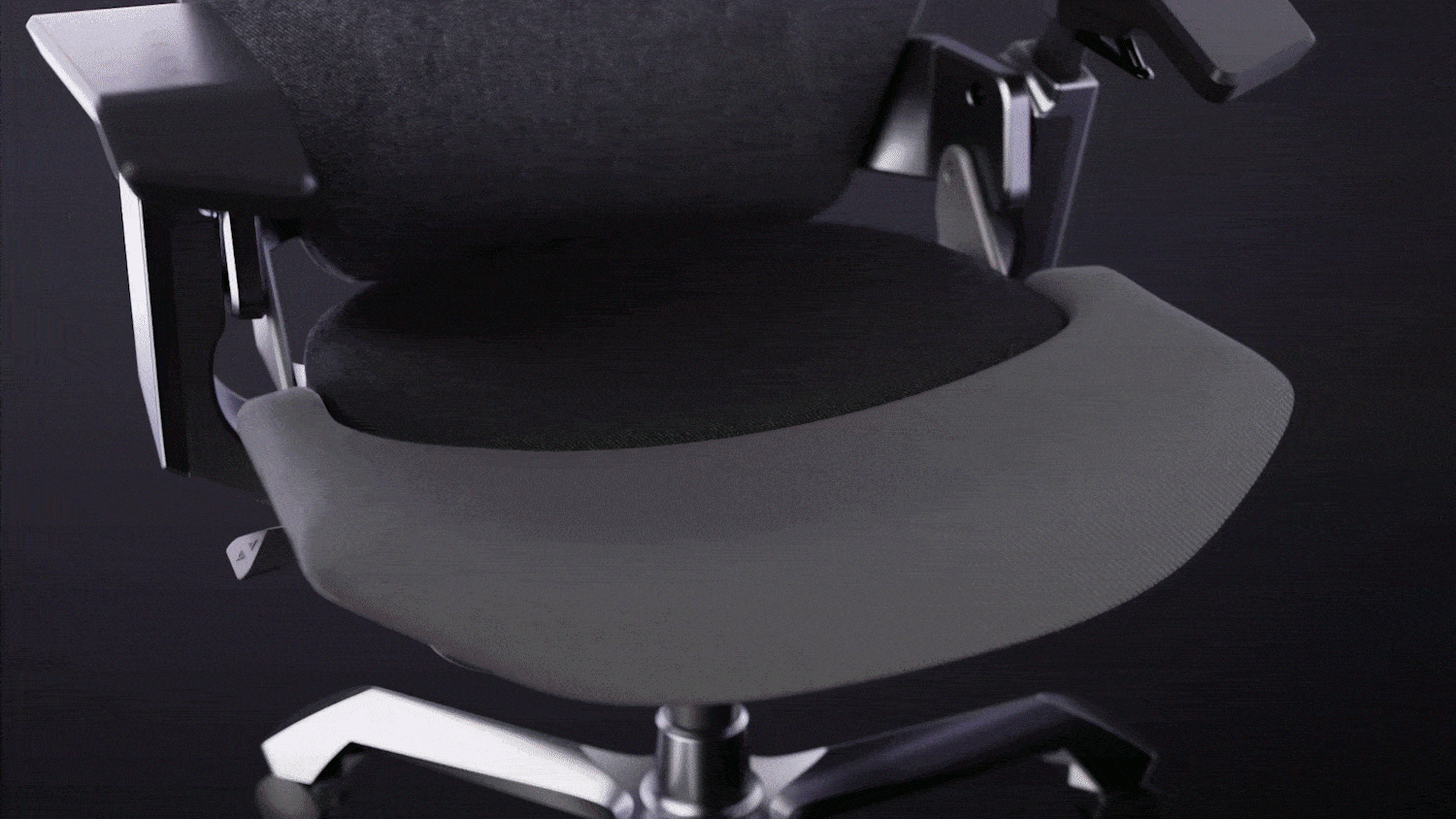 Gif showing the pressure relief seat features of the TGIF T0