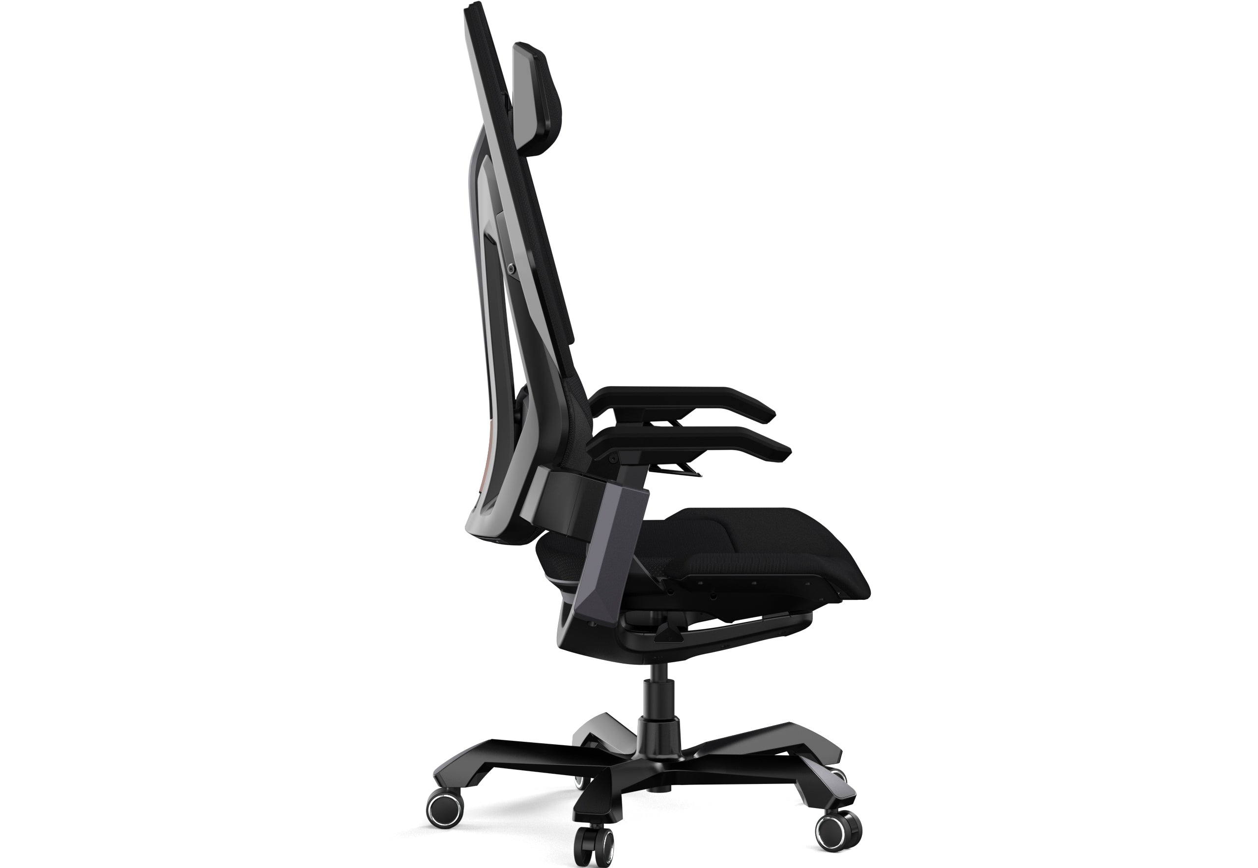 Picture showing the TGIF T0 Pro black from the side