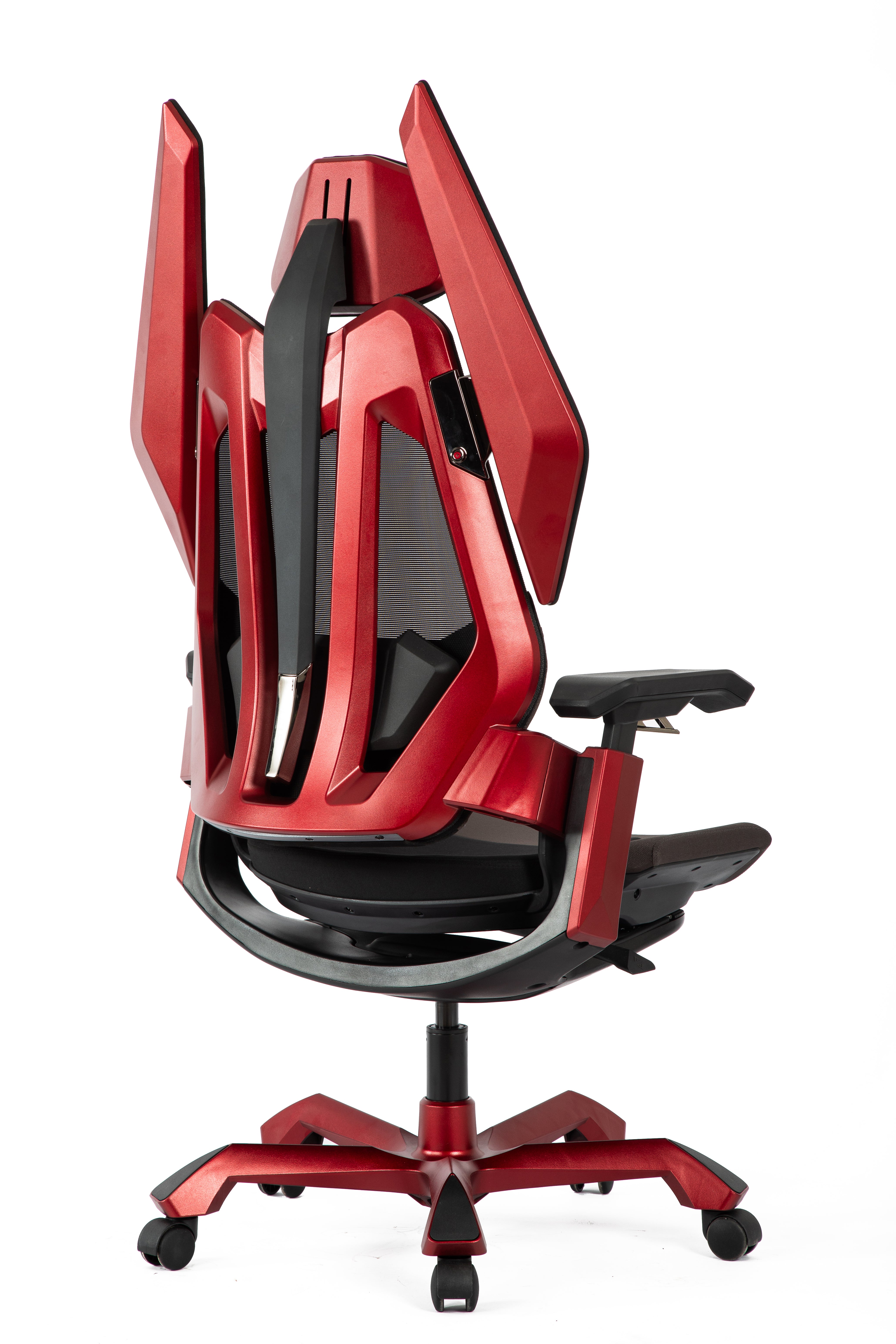 Picture showing the TGIF T0 Pro red from the back side