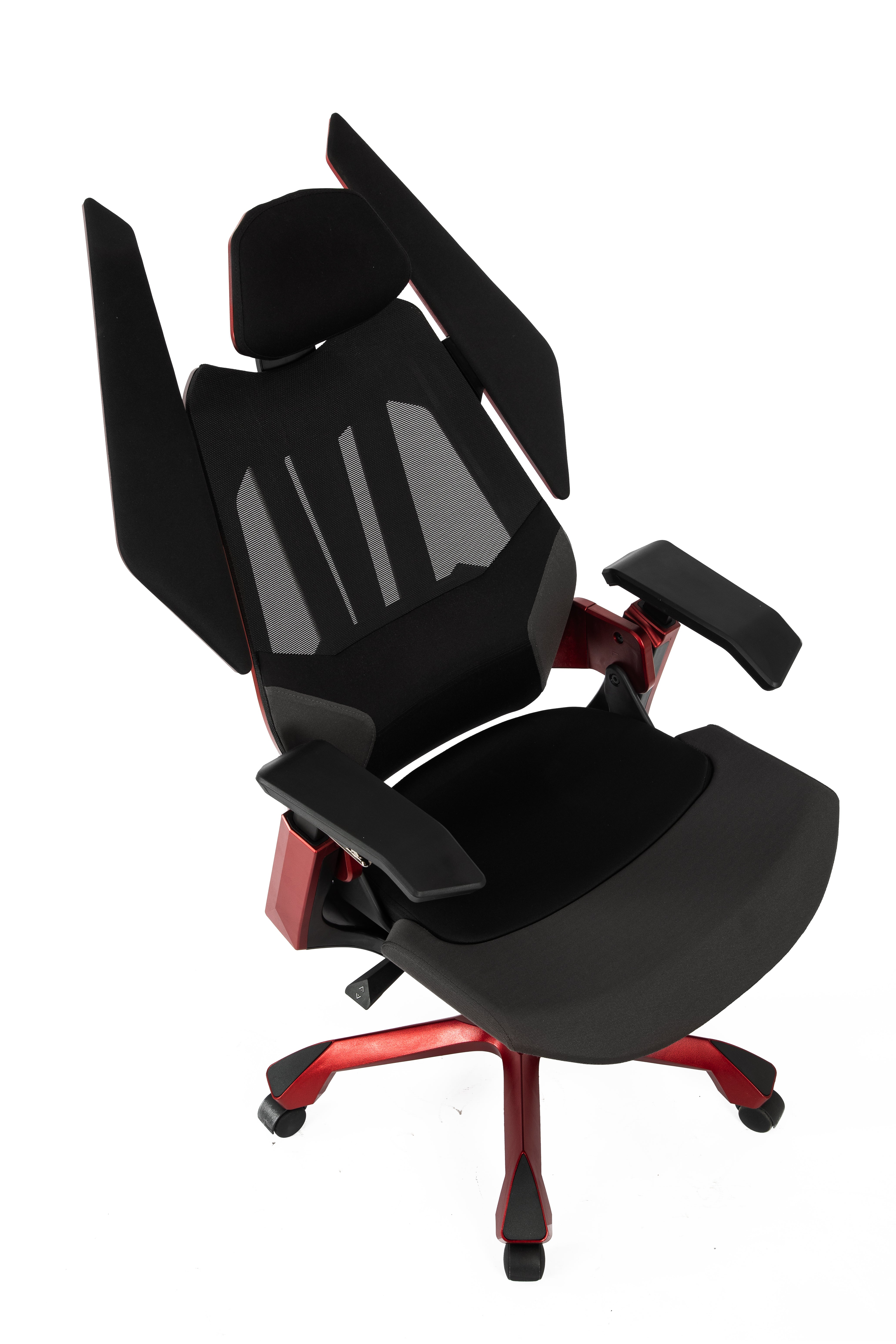 Picture showing the TGIF T0 Pro red from the top